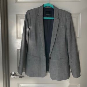 Banana Republic gray skirt suit size 6